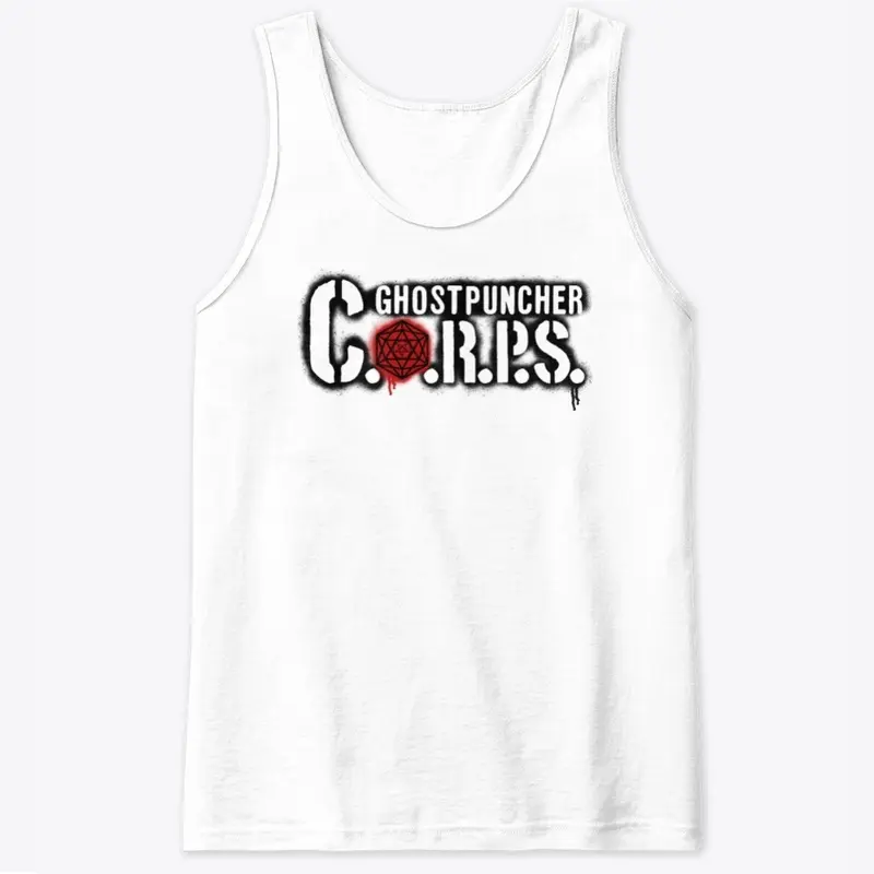 Ghostpuncher Corps Logo - White