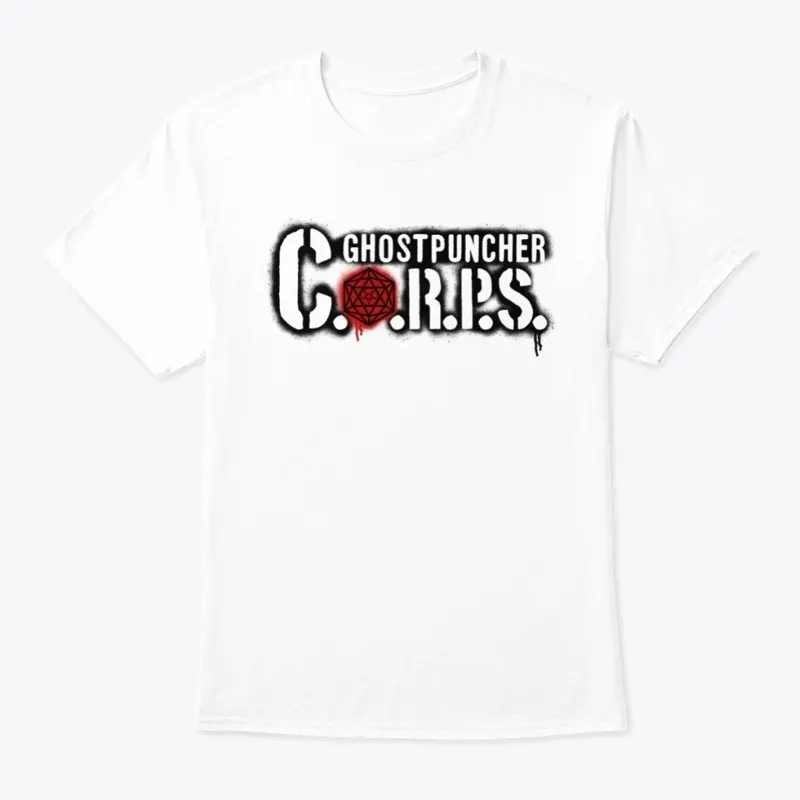 Ghostpuncher Corps Logo - White